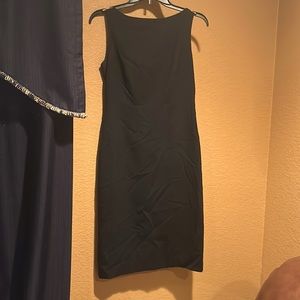 Black banana republic pencil dress